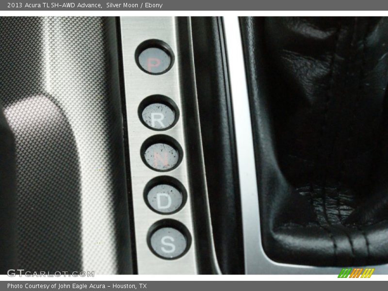 Silver Moon / Ebony 2013 Acura TL SH-AWD Advance