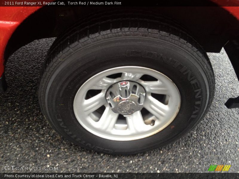 Torch Red / Medium Dark Flint 2011 Ford Ranger XL Regular Cab