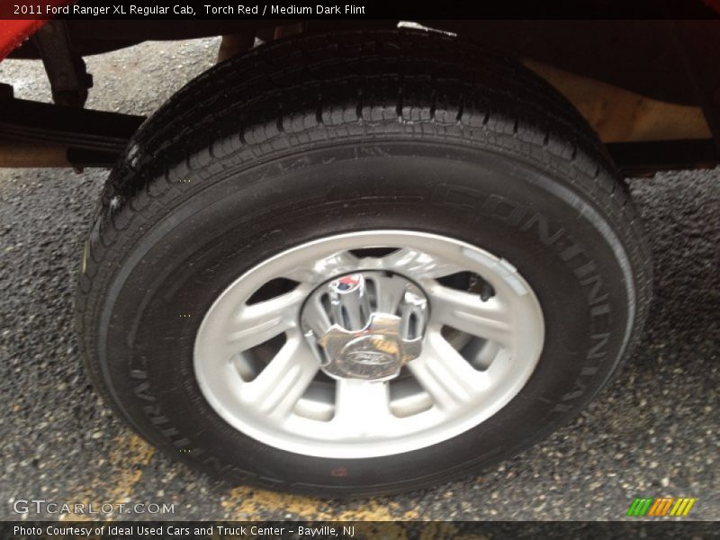 Torch Red / Medium Dark Flint 2011 Ford Ranger XL Regular Cab