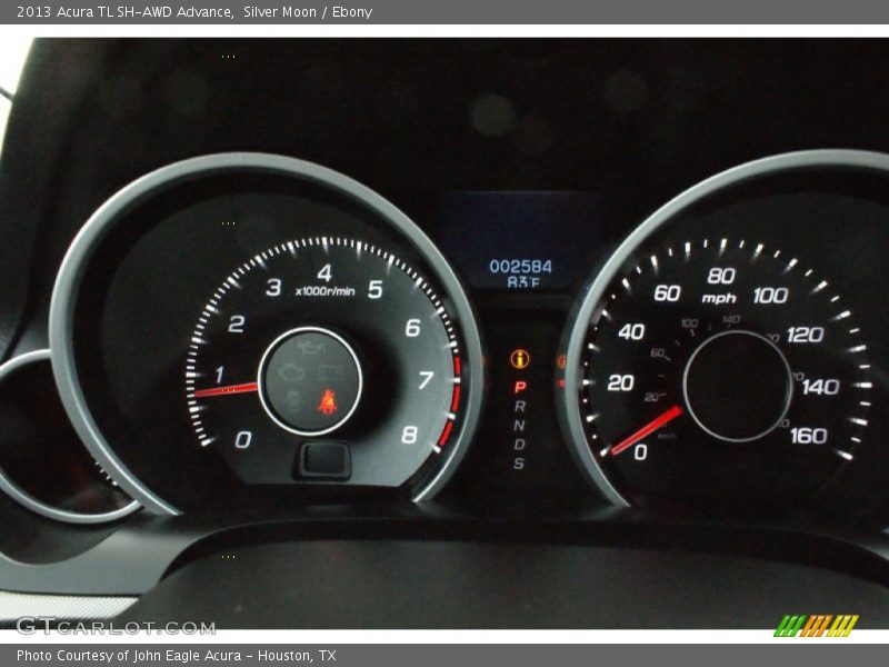 Silver Moon / Ebony 2013 Acura TL SH-AWD Advance