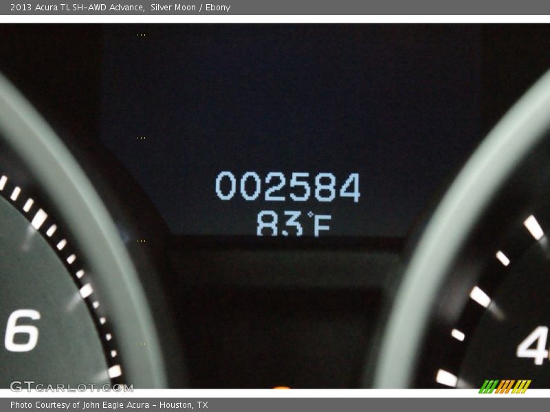 Silver Moon / Ebony 2013 Acura TL SH-AWD Advance