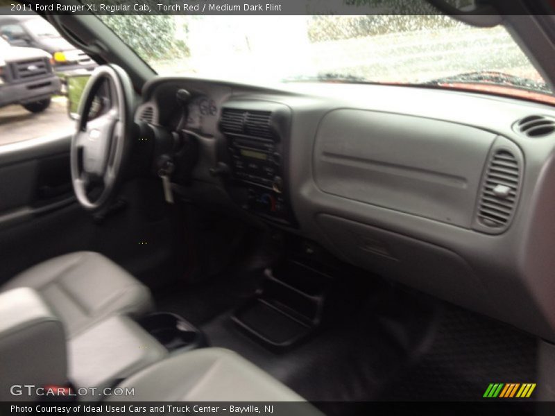 Torch Red / Medium Dark Flint 2011 Ford Ranger XL Regular Cab