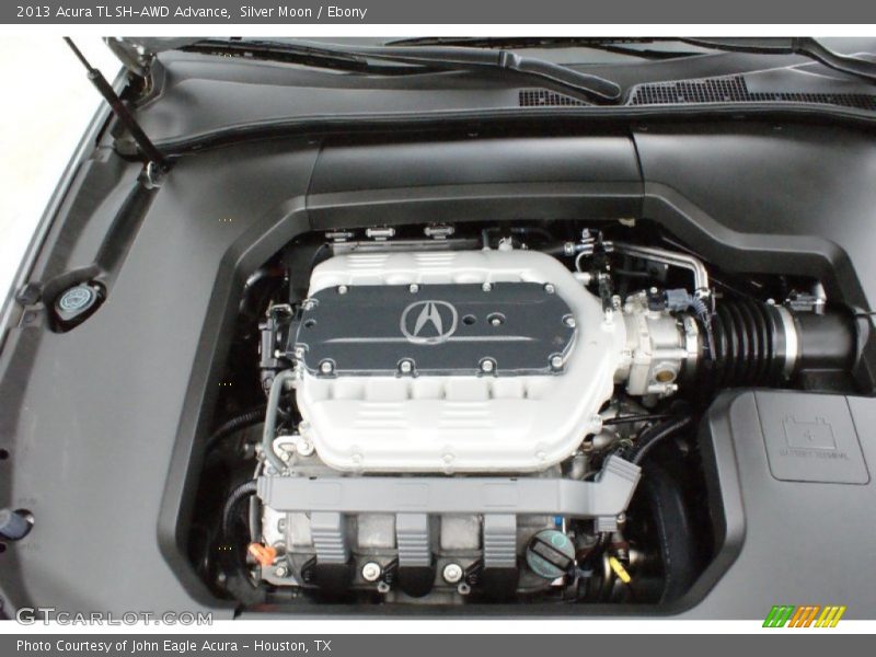 Silver Moon / Ebony 2013 Acura TL SH-AWD Advance