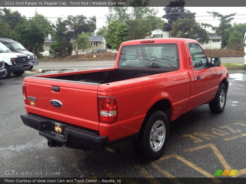 Torch Red / Medium Dark Flint 2011 Ford Ranger XL Regular Cab