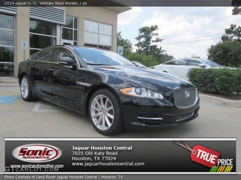 Ultimate Black Metallic / Jet 2014 Jaguar XJ XJ