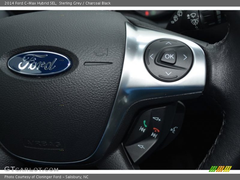 Sterling Grey / Charcoal Black 2014 Ford C-Max Hybrid SEL