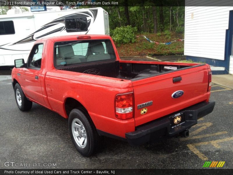 Torch Red / Medium Dark Flint 2011 Ford Ranger XL Regular Cab