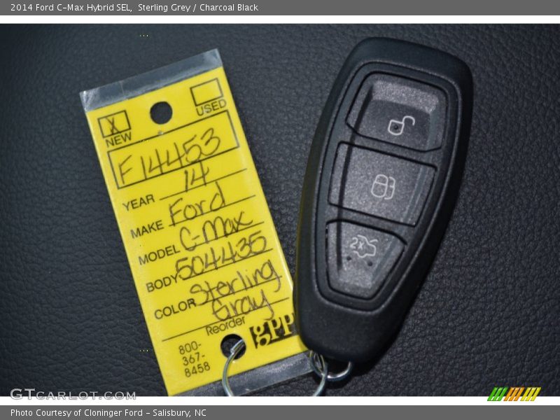 Sterling Grey / Charcoal Black 2014 Ford C-Max Hybrid SEL