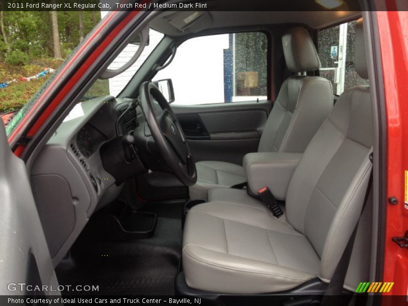 Torch Red / Medium Dark Flint 2011 Ford Ranger XL Regular Cab