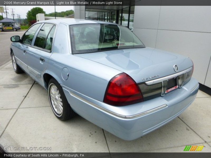 Light Ice Blue Metallic / Medium Light Stone 2006 Mercury Grand Marquis LS