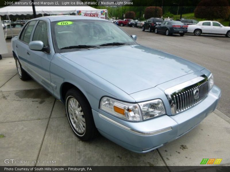 Light Ice Blue Metallic / Medium Light Stone 2006 Mercury Grand Marquis LS
