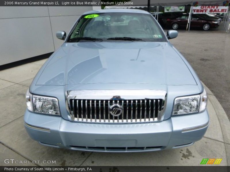 Light Ice Blue Metallic / Medium Light Stone 2006 Mercury Grand Marquis LS