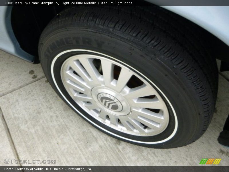 Light Ice Blue Metallic / Medium Light Stone 2006 Mercury Grand Marquis LS