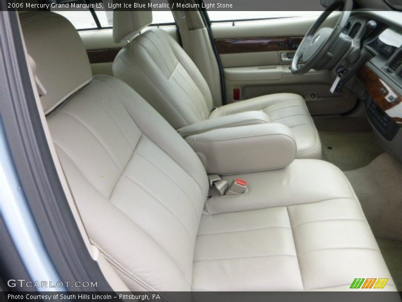 Light Ice Blue Metallic / Medium Light Stone 2006 Mercury Grand Marquis LS