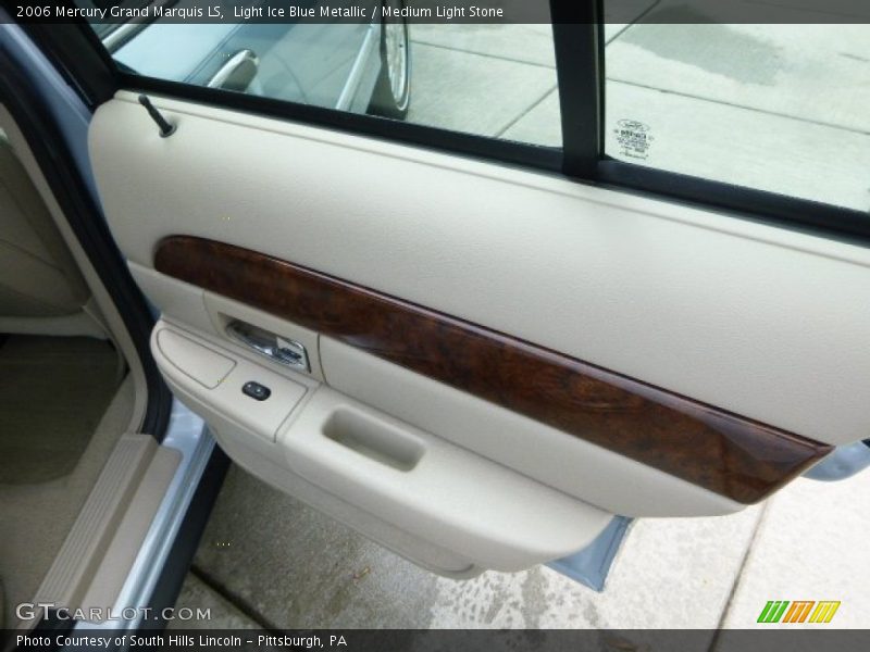 Light Ice Blue Metallic / Medium Light Stone 2006 Mercury Grand Marquis LS