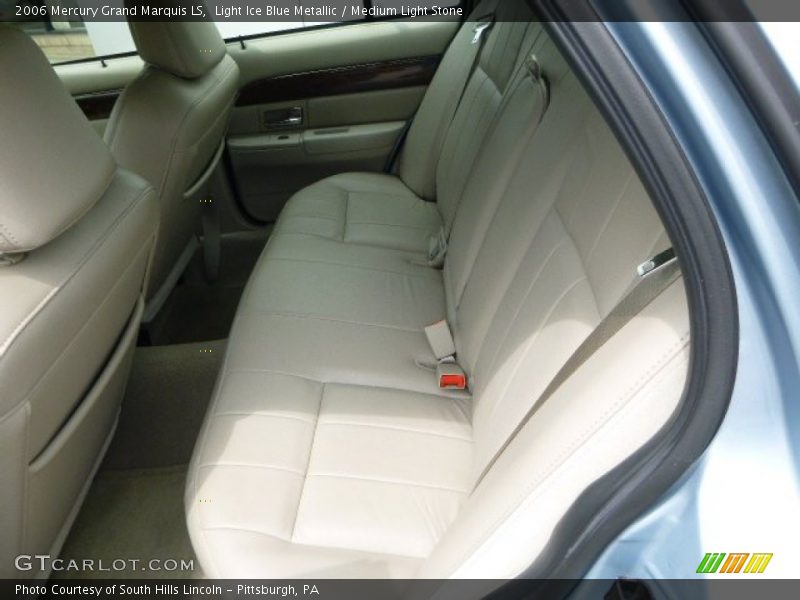Light Ice Blue Metallic / Medium Light Stone 2006 Mercury Grand Marquis LS