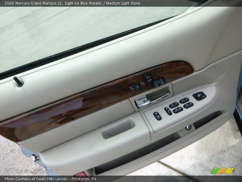Light Ice Blue Metallic / Medium Light Stone 2006 Mercury Grand Marquis LS