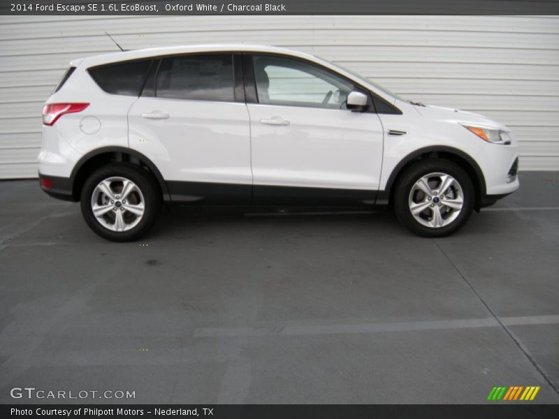 Oxford White / Charcoal Black 2014 Ford Escape SE 1.6L EcoBoost