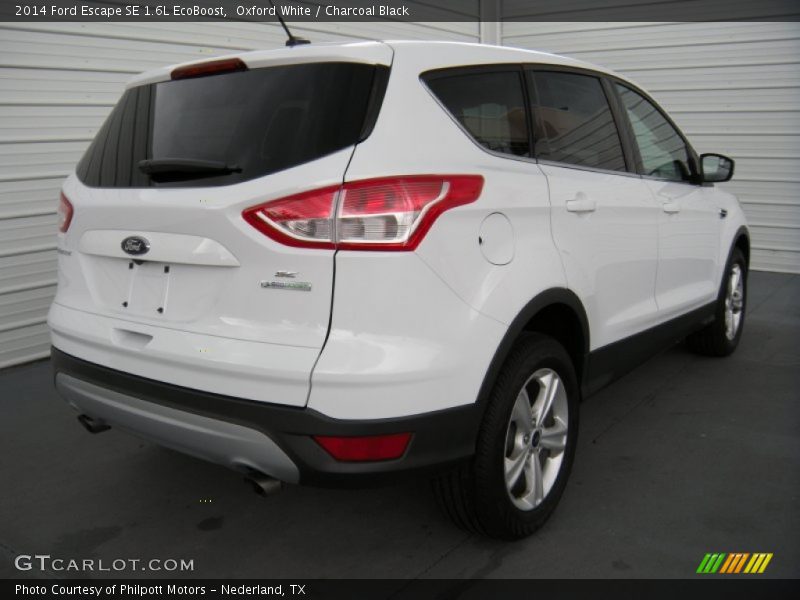 Oxford White / Charcoal Black 2014 Ford Escape SE 1.6L EcoBoost