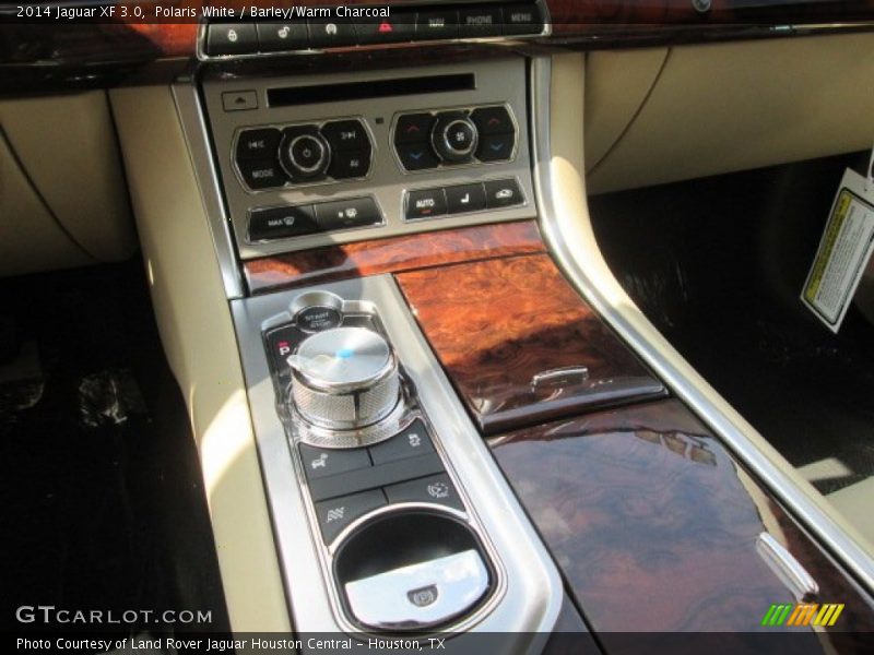 Polaris White / Barley/Warm Charcoal 2014 Jaguar XF 3.0