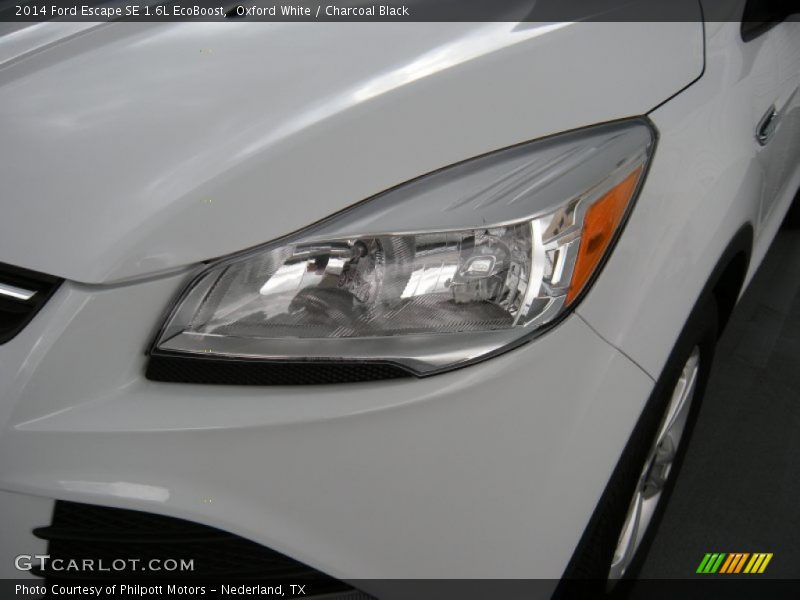 Oxford White / Charcoal Black 2014 Ford Escape SE 1.6L EcoBoost