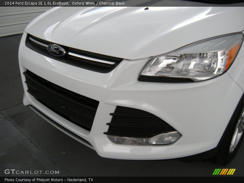 Oxford White / Charcoal Black 2014 Ford Escape SE 1.6L EcoBoost