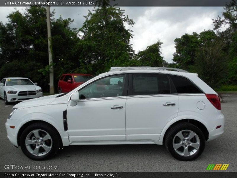 Arctic Ice / Black 2014 Chevrolet Captiva Sport LTZ