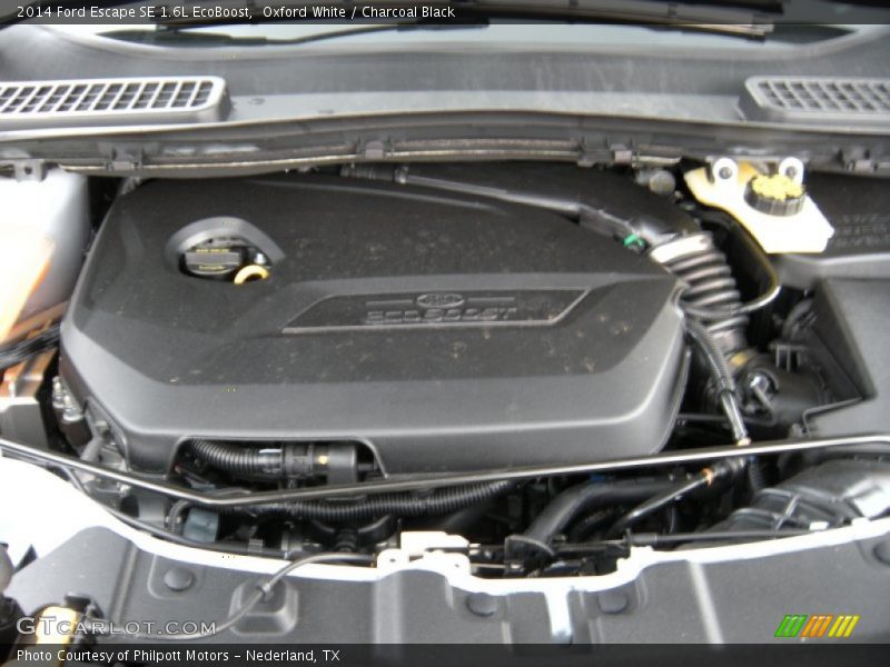 Oxford White / Charcoal Black 2014 Ford Escape SE 1.6L EcoBoost