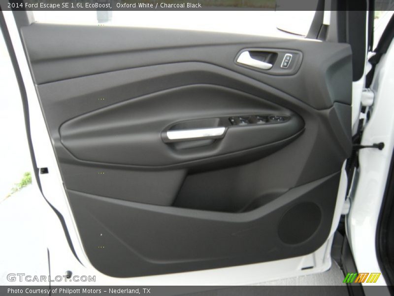 Oxford White / Charcoal Black 2014 Ford Escape SE 1.6L EcoBoost