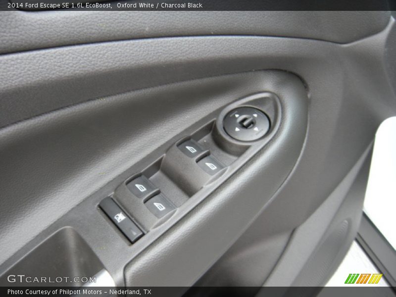 Oxford White / Charcoal Black 2014 Ford Escape SE 1.6L EcoBoost