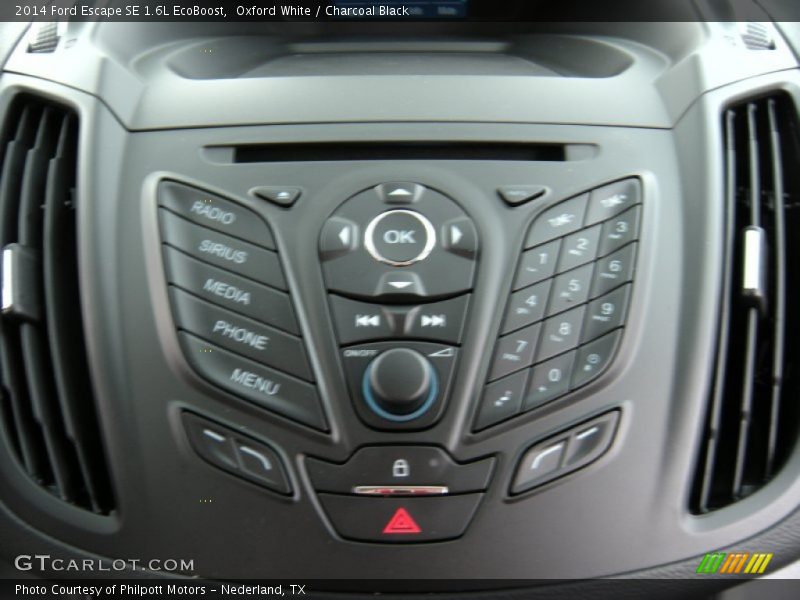 Oxford White / Charcoal Black 2014 Ford Escape SE 1.6L EcoBoost