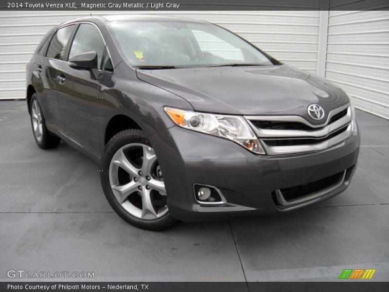 Magnetic Gray Metallic / Light Gray 2014 Toyota Venza XLE