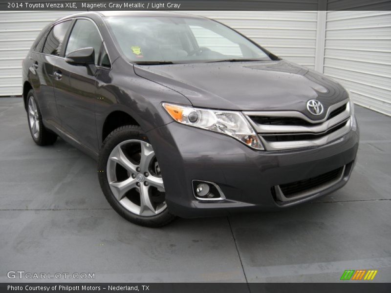 Magnetic Gray Metallic / Light Gray 2014 Toyota Venza XLE