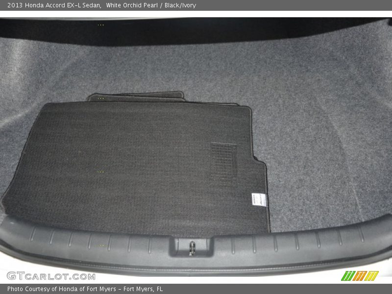 White Orchid Pearl / Black/Ivory 2013 Honda Accord EX-L Sedan