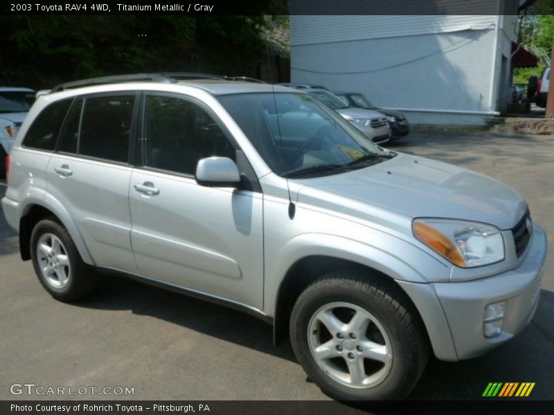 Titanium Metallic / Gray 2003 Toyota RAV4 4WD