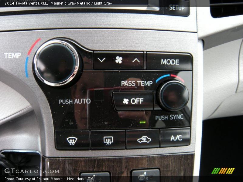 Magnetic Gray Metallic / Light Gray 2014 Toyota Venza XLE