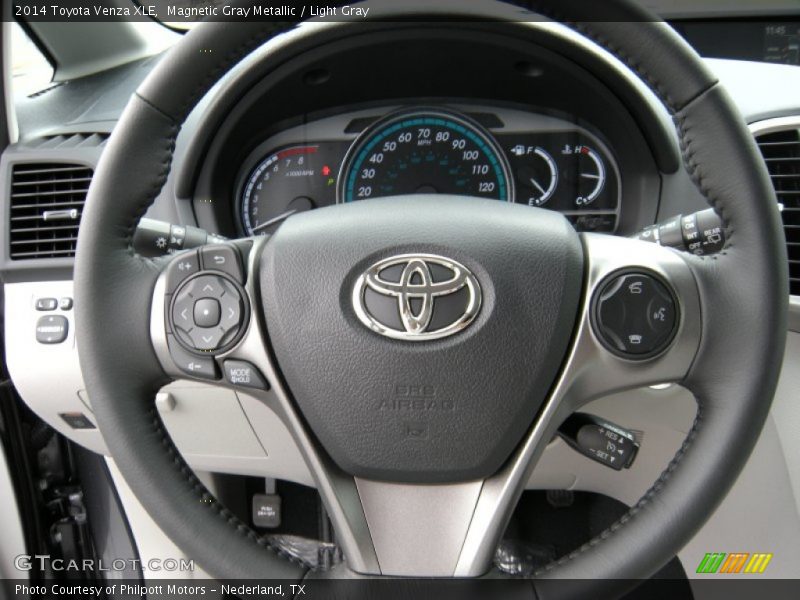 Magnetic Gray Metallic / Light Gray 2014 Toyota Venza XLE