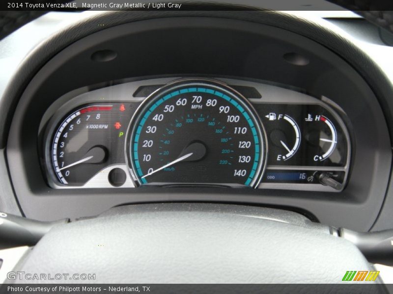 Magnetic Gray Metallic / Light Gray 2014 Toyota Venza XLE