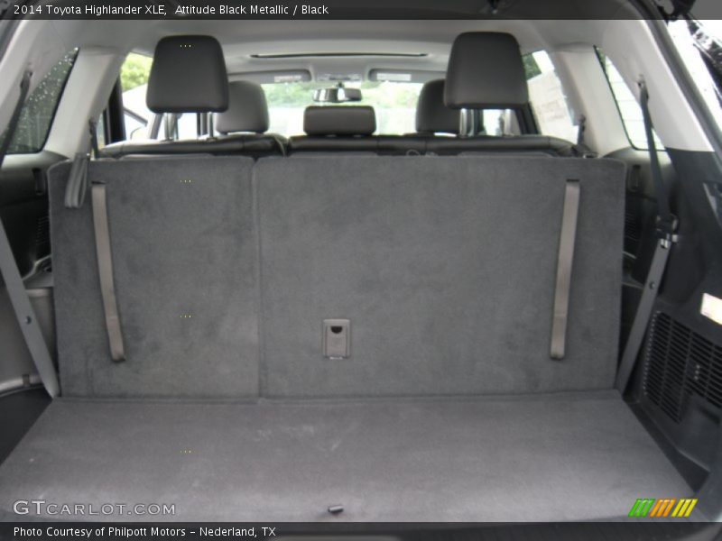 Attitude Black Metallic / Black 2014 Toyota Highlander XLE
