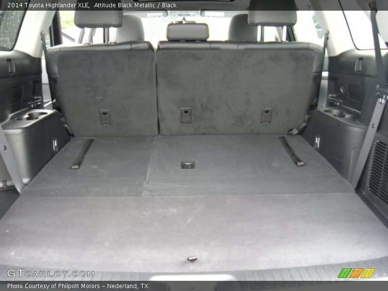 Attitude Black Metallic / Black 2014 Toyota Highlander XLE