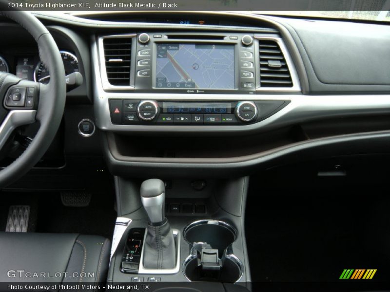 Attitude Black Metallic / Black 2014 Toyota Highlander XLE