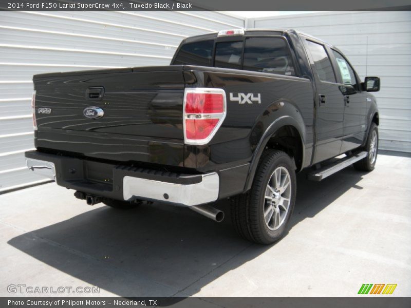 Tuxedo Black / Black 2014 Ford F150 Lariat SuperCrew 4x4