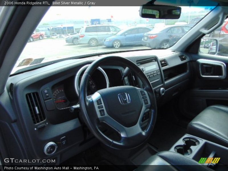 Billet Silver Metallic / Gray 2006 Honda Ridgeline RTL