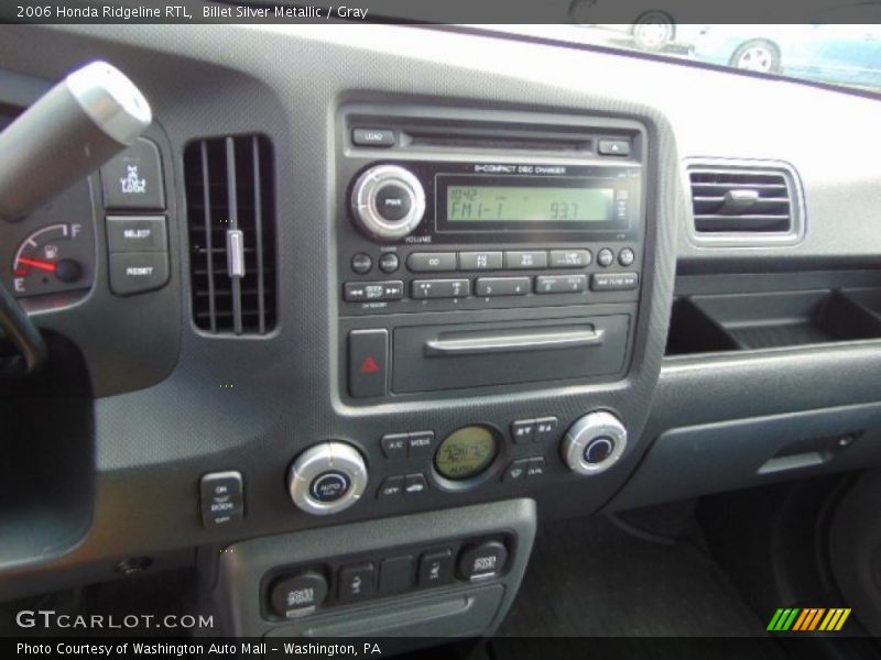 Billet Silver Metallic / Gray 2006 Honda Ridgeline RTL