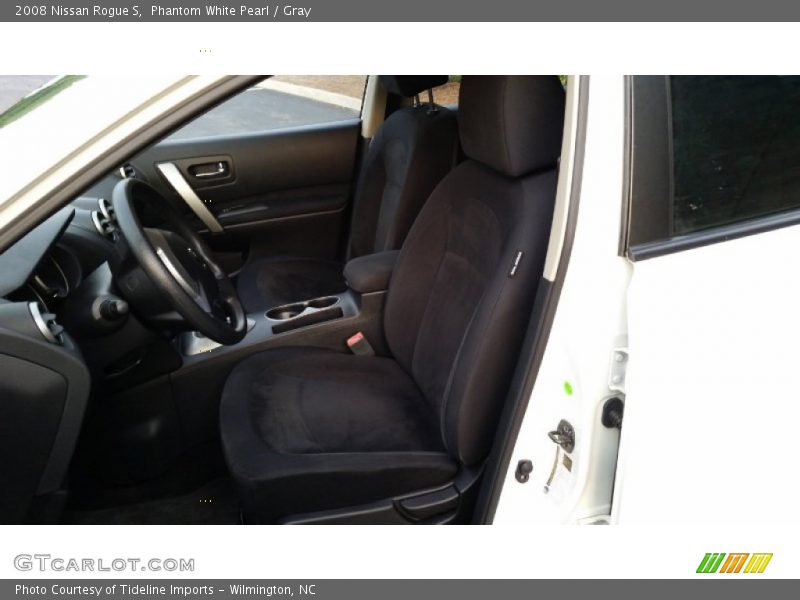 Phantom White Pearl / Gray 2008 Nissan Rogue S
