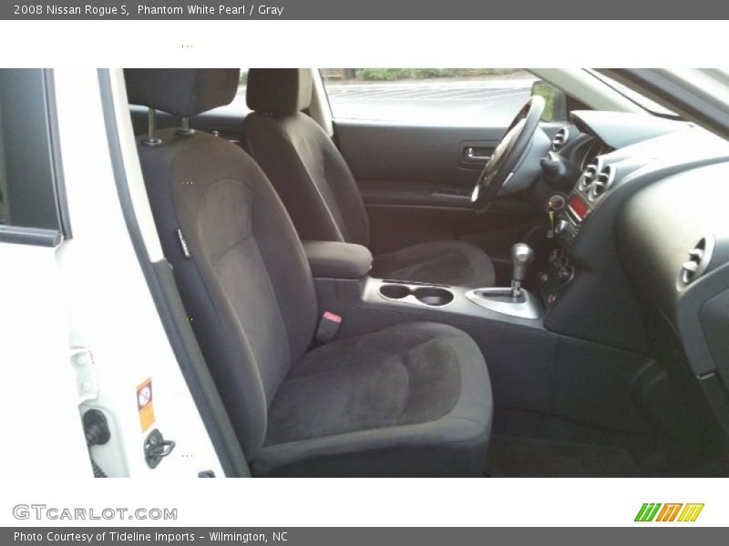 Phantom White Pearl / Gray 2008 Nissan Rogue S