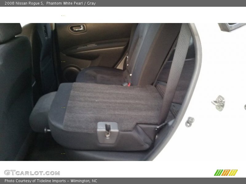 Phantom White Pearl / Gray 2008 Nissan Rogue S
