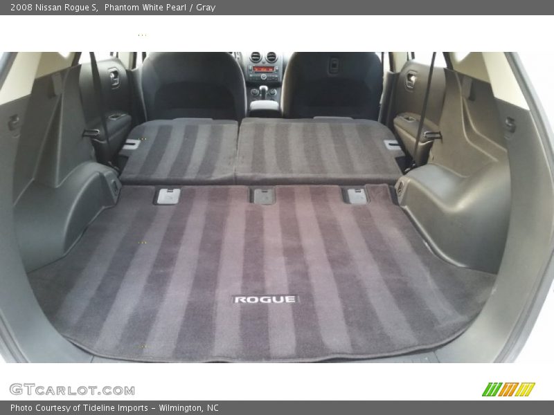 Phantom White Pearl / Gray 2008 Nissan Rogue S