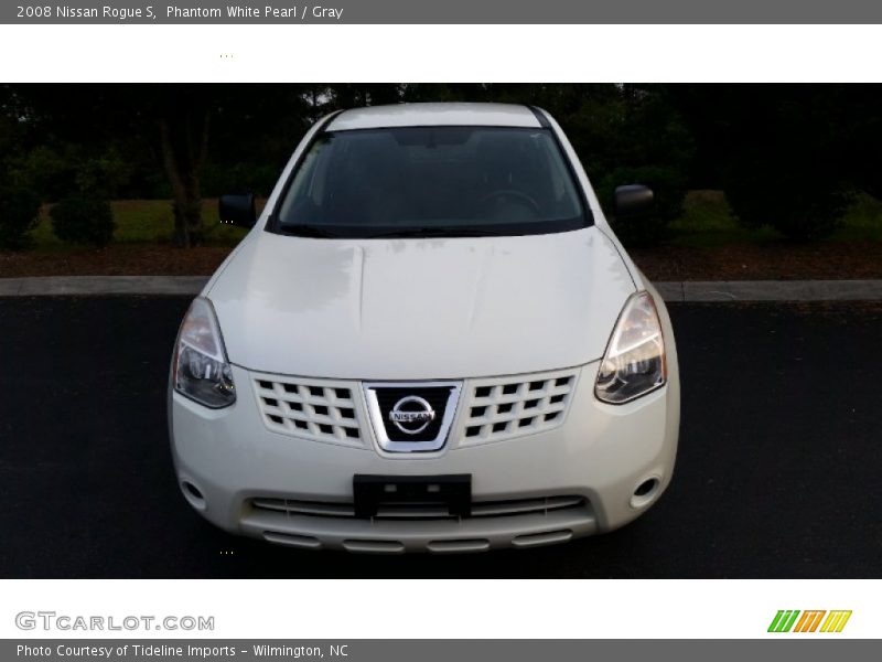 Phantom White Pearl / Gray 2008 Nissan Rogue S