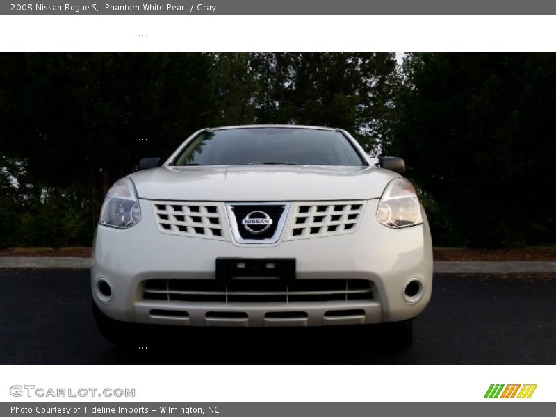 Phantom White Pearl / Gray 2008 Nissan Rogue S